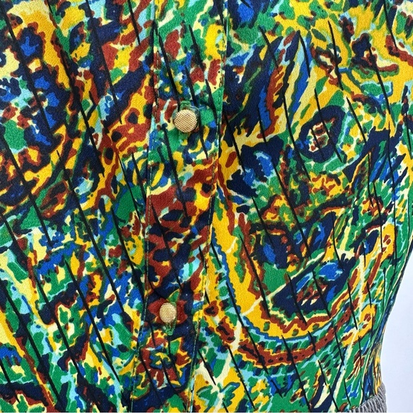 TBAGS LOS ANGELES Sleeves Viscose Tunic Blouse Size M - Picture 5 of 10